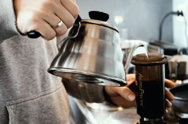 how to make ice latte with aeropress
