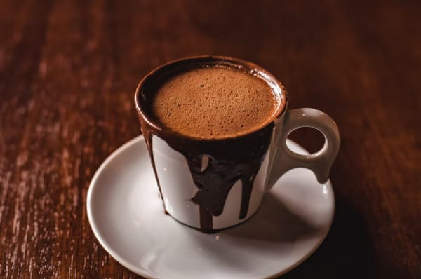dark chocolate coffee