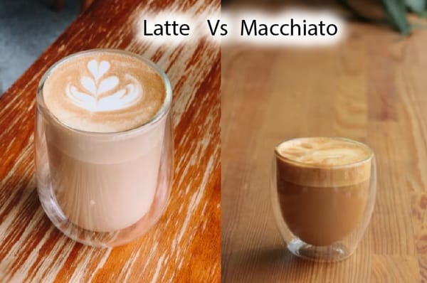 macchiato vs. latte