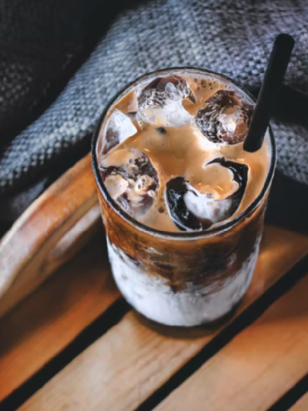 how to make ice latte with aeropress